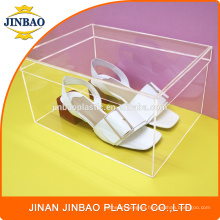 Jinbao Clear Sneaker Display Case custom transparent acrylic sneaker box